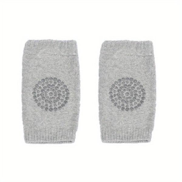2pcs 5 Colors Soft Elastic Knee And Elbow Brace Pads For Babies And Toddlers - Anti-Slip Crawling Safety Protector And Leg Cushion - Image 8