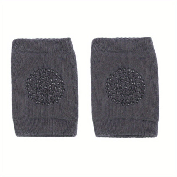 2pcs 5 Colors Soft Elastic Knee And Elbow Brace Pads For Babies And Toddlers - Anti-Slip Crawling Safety Protector And Leg Cushion - Image 9