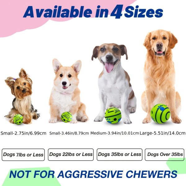 Pet Voice Ball Toy, Dog IQ Training Ball Toy, Without Battery - Image 4