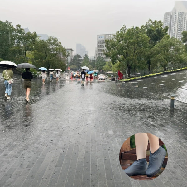 1 Set Of Outdoor Latex Rain Boots Waterproof Shoe Cover That Can Be Reused For Rain Prevention. Multiple Colors To Choose From, Durable - Image 6