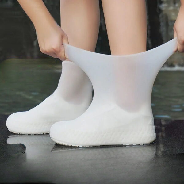 1 Set Of Outdoor Latex Rain Boots Waterproof Shoe Cover That Can Be Reused For Rain Prevention. Multiple Colors To Choose From, Durable - Image 3