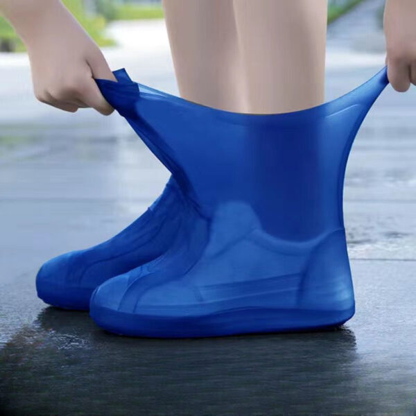1 Set Of Outdoor Latex Rain Boots Waterproof Shoe Cover That Can Be Reused For Rain Prevention. Multiple Colors To Choose From, Durable - Image 7