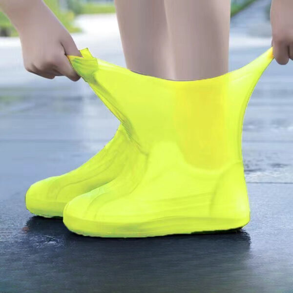 1 Set Of Outdoor Latex Rain Boots Waterproof Shoe Cover That Can Be Reused For Rain Prevention. Multiple Colors To Choose From, Durable - Image 9