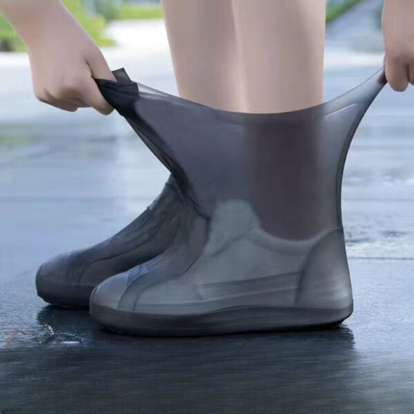 1 Set Of Outdoor Latex Rain Boots Waterproof Shoe Cover That Can Be Reused For Rain Prevention. Multiple Colors To Choose From, Durable - Image 5