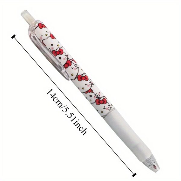 Hello Kitty Kuromi Durable Authorized Charm - Stylish Premium Ballpoint Pen with Colorful Anime Pattern for Office & School - Perfect Gift for Fans - Image 8