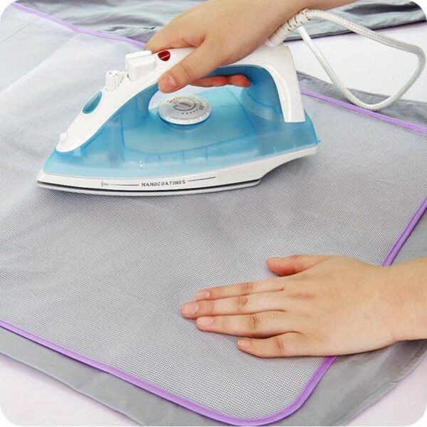 High Temperature Resistant Ironing Insulation Mesh Pad Household Ironing Protective Mesh Fabric Steam Iron Ironing Pad Fabric - Image 5