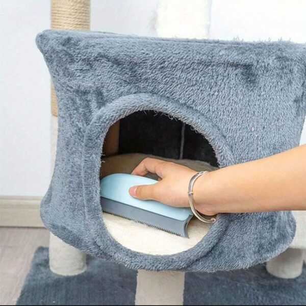 [For Cats & Dogs Hair Remover] Effective Pet Hair Remover Brush For Cats And Dogs - Gently Shaves Wool And Cleans Fur For A Neat And Tidy Home - Image 8