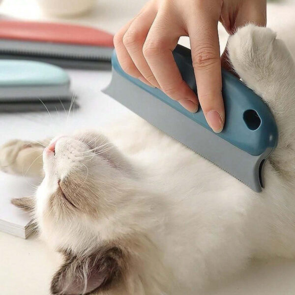 [For Cats & Dogs Hair Remover] Effective Pet Hair Remover Brush For Cats And Dogs - Gently Shaves Wool And Cleans Fur For A Neat And Tidy Home - Image 6