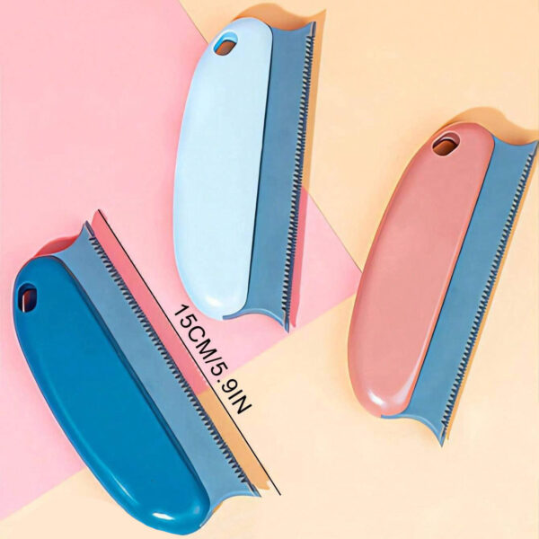 [For Cats & Dogs Hair Remover] Effective Pet Hair Remover Brush For Cats And Dogs - Gently Shaves Wool And Cleans Fur For A Neat And Tidy Home - Image 4
