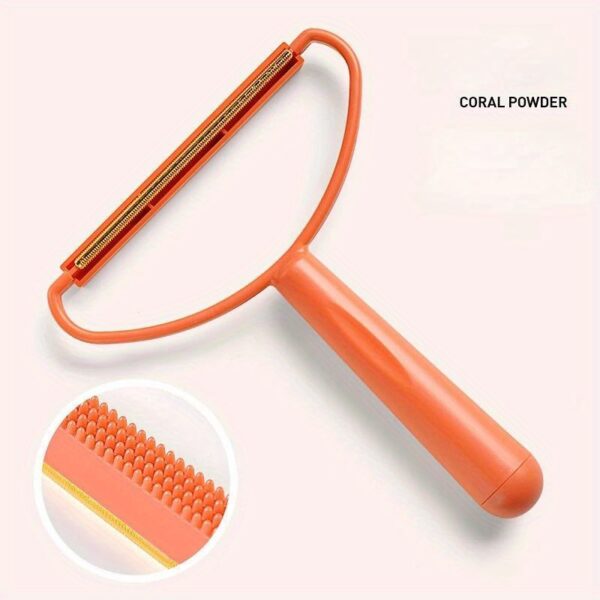 [Customer Favorite] 2-in-1 Pet Hair Remover & Lint Brush - Double-Sided Fabric Scraper for Dog & Cat Fur, No Batteries Required, Halloween gift, Christmas gift - Image 6
