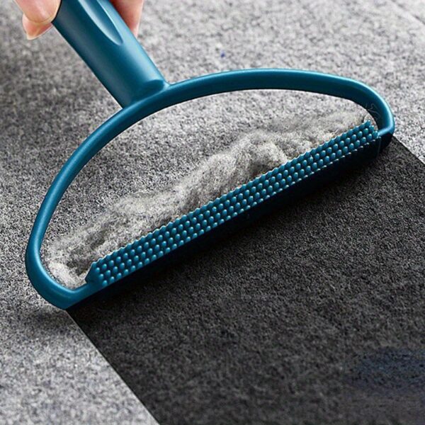 [Customer Favorite] 2-in-1 Pet Hair Remover & Lint Brush - Double-Sided Fabric Scraper for Dog & Cat Fur, No Batteries Required, Halloween gift, Christmas gift