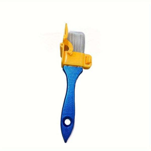 1pc Edging Color Separation Paint Brush, Portable And Durable Lightweight Cleaning Brush, Tough, Painting Brush With Wooden Handle, DIY Tool For Framing Walls Ceiling Edge Decoration - Image 2
