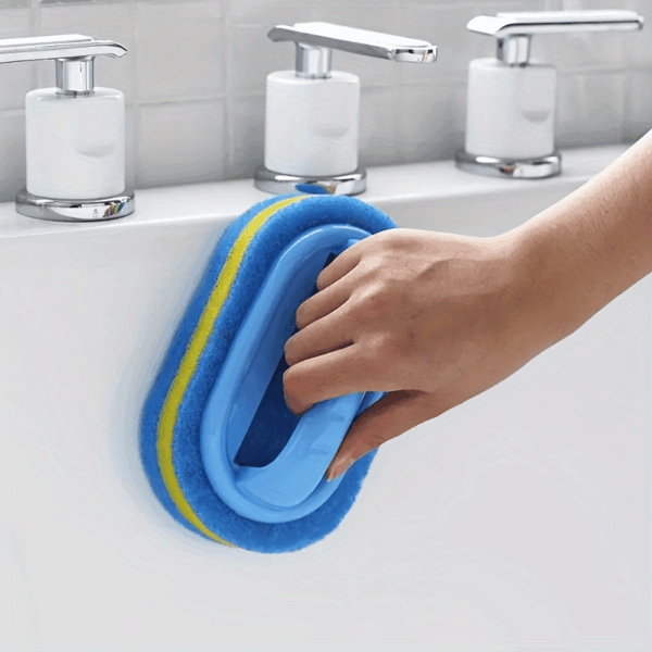 Magic Sponge for Effortless Cleaning - Versatile Non-Electric Tool for Sparkling Kitchen, Bathroom & More - Ideal for Glass, Walls, Toilets & Ceramics, Halloween gift, Christmas gift - Image 2