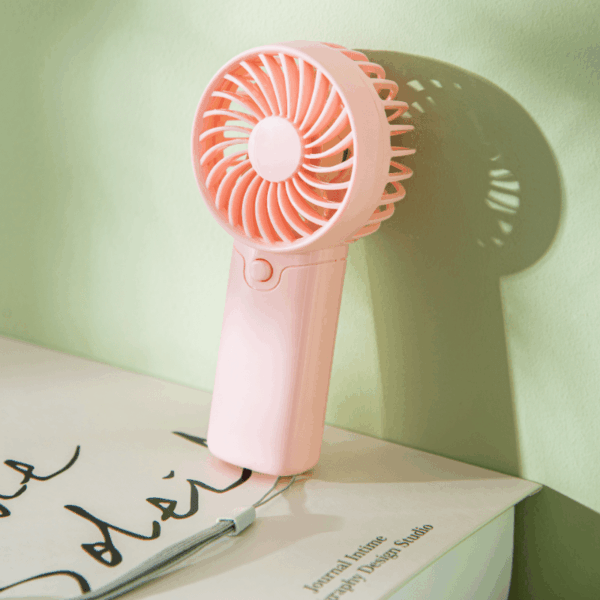 Battery Operated Mini Portable Fan, Lightweight Handheld Fan - Ideal for Office, Outdoor, Traveling and Camping - Stay Cool Anytime, Anywhere! (Requires AAA batteries, not included) - Image 6