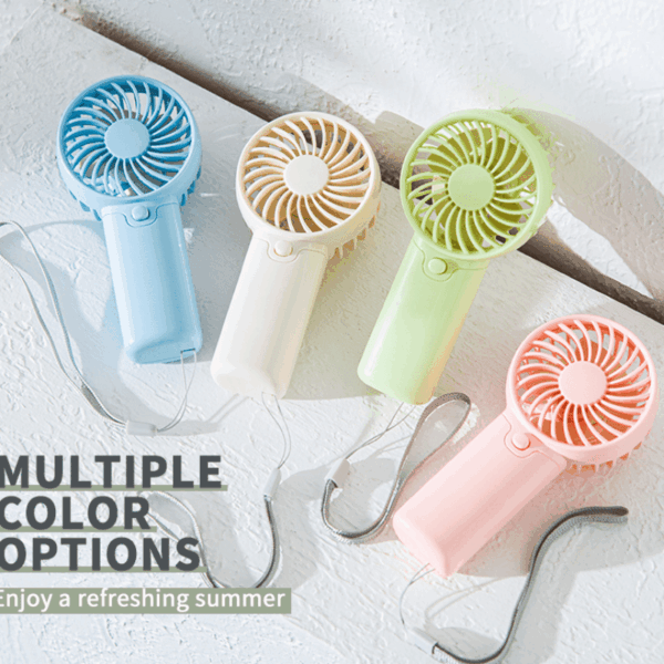 Battery Operated Mini Portable Fan, Lightweight Handheld Fan - Ideal for Office, Outdoor, Traveling and Camping - Stay Cool Anytime, Anywhere! (Requires AAA batteries, not included) - Image 7