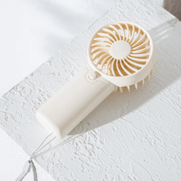 Battery Operated Mini Portable Fan, Lightweight Handheld Fan - Ideal for Office, Outdoor, Traveling and Camping - Stay Cool Anytime, Anywhere! (Requires AAA batteries, not included) - Image 3