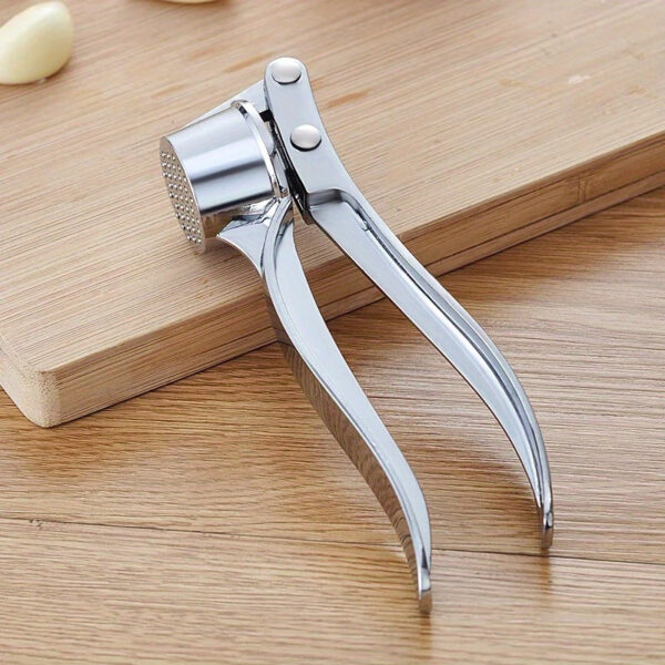 Titanium Garlic Press - 1 Piece, Manual Handheld Garlic and Ginger Mincer, Kitchen Gadget, Rust Proof, Easy Squeeze, No Electricity Needed - Image 6