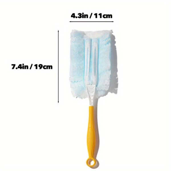 10pcs Electrostatic Disposable Duster Refills - Effortless Dusting for Electronics, Furniture & Ceiling Fans (Handle Not Included) - Essential Cleaning Supplies - Image 4