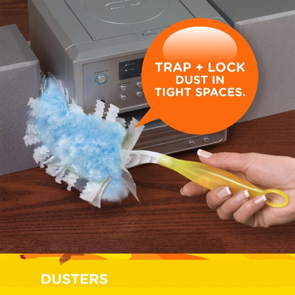 10pcs Electrostatic Disposable Duster Refills - Effortless Dusting for Electronics, Furniture & Ceiling Fans (Handle Not Included) - Essential Cleaning Supplies - Image 7