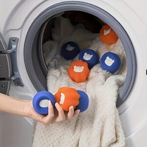 3/6pcs Pet Hair Removal Laundry Ball - No Electricity Required, Save Time and Energy, Reduce Wrinkles