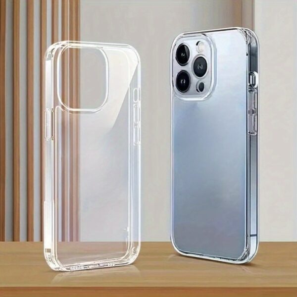 Luxury Clear Soft TPU Shockproof Case for Iphone 16 15 14 13 12 11 Pro Max 16 15 14 Plus 13 12 Mini X XS Max XR 8 7 Plus Back Cover - Image 2