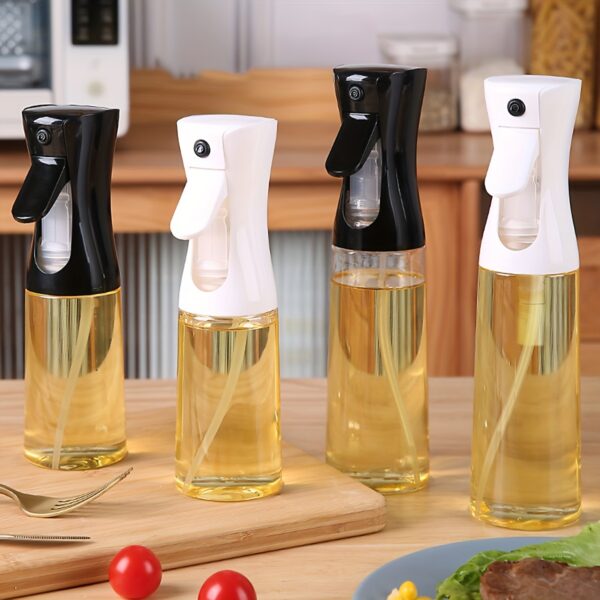 1pc, Oil Spray Bottle For Cooking, Large-capacity Oil Spray Bottle, Atomizing Household Kitchen Olive Oil, Edible Outdoor Barbecue Press-type Oil Spray Pot, Kitchen Stuff Kitchen Accessories Baking Supplies - Image 7