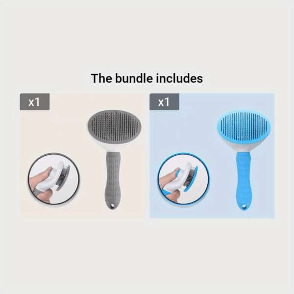 1pc Cat Comb Hair Removal Hair Comb Float Hair Cleaning Hair Removal Cleaner One-Click Hair Removal Dog Comb Needle Comb - Image 11