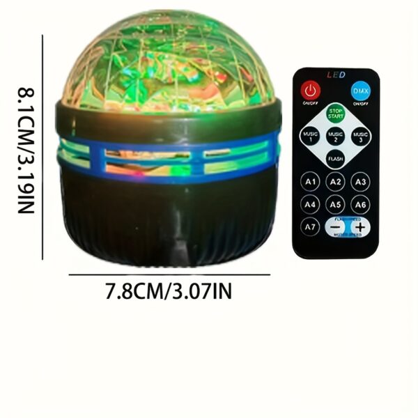 Aurora LED Mood Projection Light RGB Remote Control, Galaxy Star Projector, Bedroom Night Light Projector, Star Projector, Adult Room Decoration, Home Theater, Ceiling, Gift Decoration, Camping, Wedding Decoration, Amazing Projection Light Gift, Holiday P - Image 4