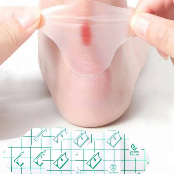 20pcs Gel Heel Protectors, Adhesive Pads For Heel Liners, Shoes Stickers