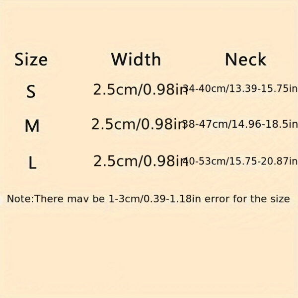 Glowing LED Pet Collar, Battery Powered, Polyester Reflective Dog Walking Necklace, Safe Voltage ≤36V, Nighttime Visibility Safety Accessory - Image 10