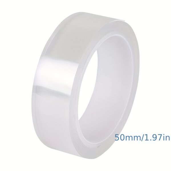 1 Roll Double-sided Adhesive, High Viscosity Transparent Nano Acrylic Adhesive Tape, Wall Car Traceless Waterproof Strong Tape, High Temperature Resistant Non-slip Stickers, Strong Adhesive Tape - Image 11