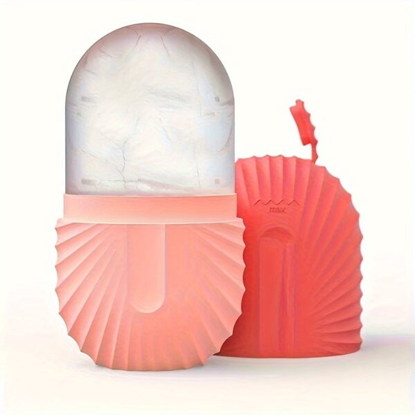 Ice Face Roller, Ice Roller For Face & Eye Puffiness, Facial Massager Contour And Enhance Skin Care & Glow, Ice Facial Roller Mold Cube, Reusable & Leakproof - Image 14