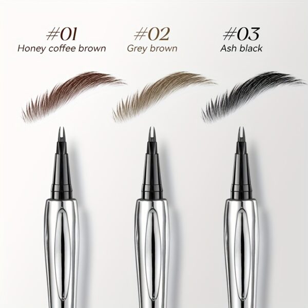A.M.G Waterproof Eyebrow Pencil - Sweat-Proof, Long-Lasting Natural Look, Multi-Use for All Skin Types - Image 2