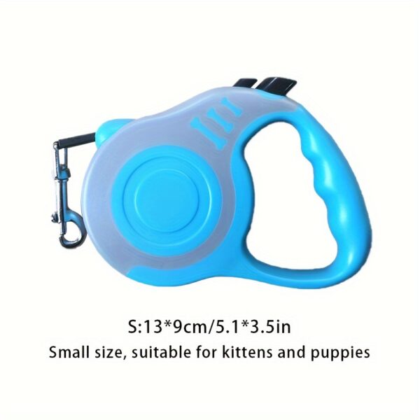 Durable Double Switch Retractable Pet Leash For Dogs - Easy Control And Comfortable Grip - Image 5