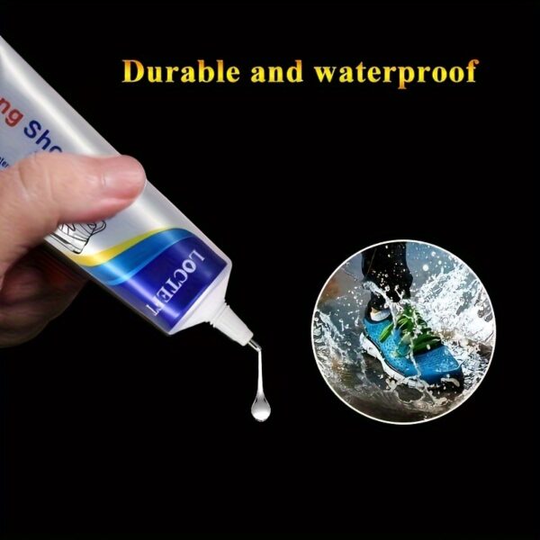 25ml Strong Adhesive Shoe Repair Glue - Waterproof, Fit for Faux & Sneakers, Durable Resin-Based Formula - Image 5