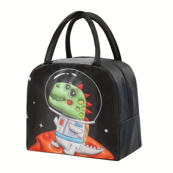 1pc Adorable 3D Pattern Girls Lunch Bag - Portable, Insulated & Retains Freshness - Perfect for School or Picnics - A Thoughtful Gift Idea - Image 12