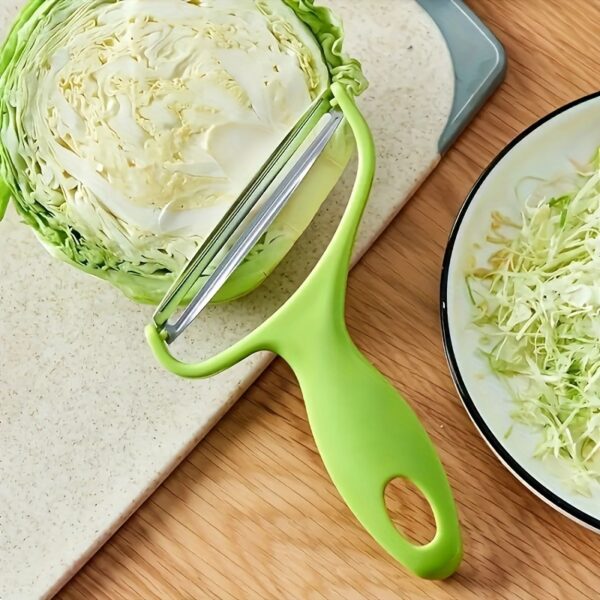 1pc Cabbage Grater, Multi-functional Stainless Steel Fruit And Vegetable Peeler And Grater - Perfect For Slicing, Grating, And Scraping - Kitchen Essential - Image 5