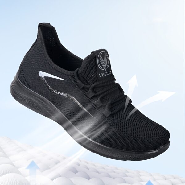 Breathable Mens Slip-On Sneakers - Lightweight & Odor-Resistant, Perfect for Sports & Casual Wear - Image 6