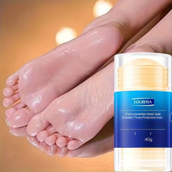40g Anti Cracking Foot Cream For Dry And Cracked Feet And Heels, Moisturizing Dry Feet And Heels, Preventing Your Feet From Cracking, Making Your Feet Smooth And Soft, Moisturizing And Nourishing Your Feet Plant Squalene - Image 5