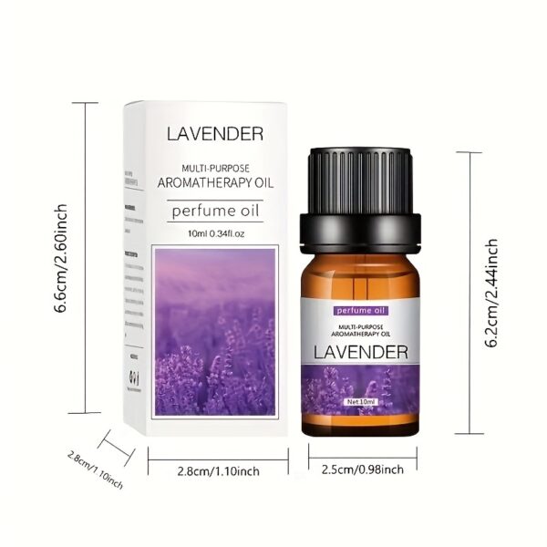 16 Types Of Essential Oils, Essential Oil 10ml, For Diffuser, Humidifier, Candle, Hair Conditioner - Rose/Sea/Cherry/Dong Yi Grass/lily/sandalwood/Sweet Orange/Osmanthus Green Tea/Mint Tea (0.34 Oz) - Image 2