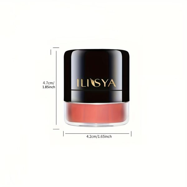 Nourishing Hydrating Blush - Radiant Complexion Boost with Natural-looking Nude Makeup - Ergonomic Mushroom Head Brush for Effortless Contour and Highlight Integration - Image 7