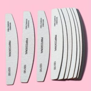 10pcs Professional Nail File & Buffer Set - High-Quality Dual-Sided Manicure Tool for Effortless Nails - Durable, Salon-Grade Beauty Essential for Home & Salon Use - Quick-Chic Nail Shaping
