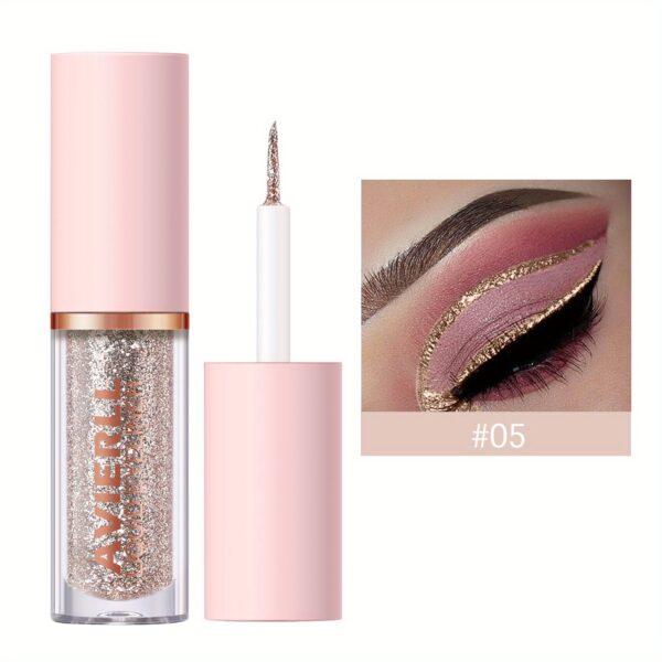 Glitter Liquid Eyeliner Pen, Long Lasting Shimmer Waterproof Colourful Eyeliner, Easy Coloring Smudge Proof Fast Drying Eye Makeup For Music Festival - Image 11