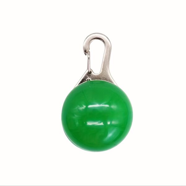 Bright LED Collar Light Pendant with Carabiner Clip-Setting Insulating Sheet for Nighttime Safety of Dogs and Cats - Flashing Pet Tag Supplies - Image 7