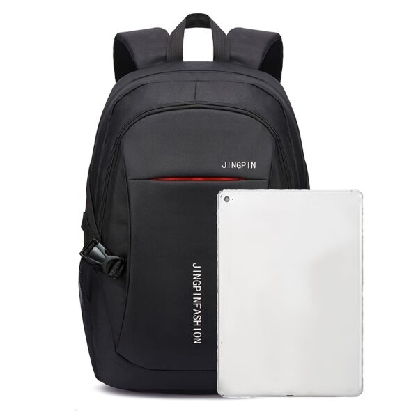 Men's Backpack, Trendy Large Capacity High School Junior High School Student Bag, Travel Bag Computer Bag (Zipper Direction Assorted Varieties) - Image 9