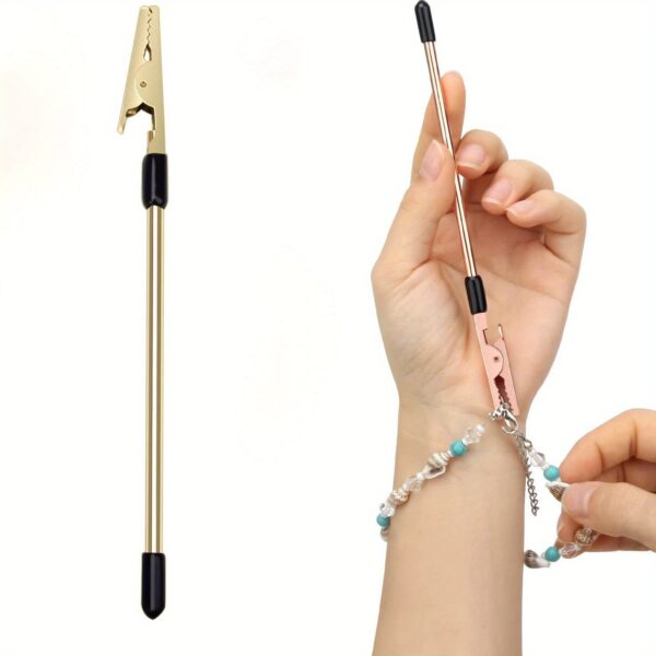 1Pc Easy-to-Use Bracelet Fastening Helper - DIY Jewelry Tool for Repair & Creation with Hook and Clip Features - Crafting Essential - Image 6