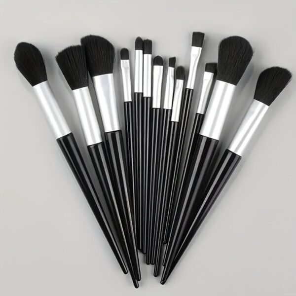 13 Pcs Soft Makeup Brush, For Foundation Blending, Eye Shadow Application, Kabuki Blending Beauty Tools - Image 12