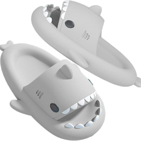 Cartoon Shark Non-slip Slides Slippers, Lightweight Quick Drying Slides For Men Women, Slippers For Indoor Outdoor Beach Shower House Shoes - Image 29