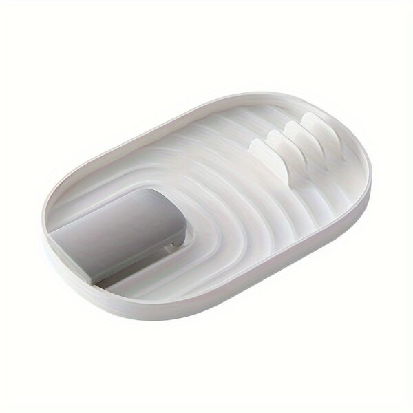 1pc Multi-Functional Kitchen Organizer - Foldable Spoon, Chopsticks & Utensil Holder for Countertop Storage - Image 5