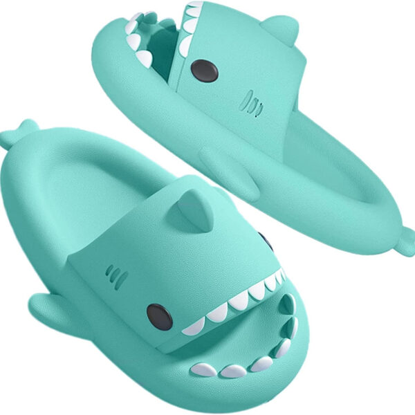 Cartoon Shark Non-slip Slides Slippers, Lightweight Quick Drying Slides For Men Women, Slippers For Indoor Outdoor Beach Shower House Shoes - Image 56